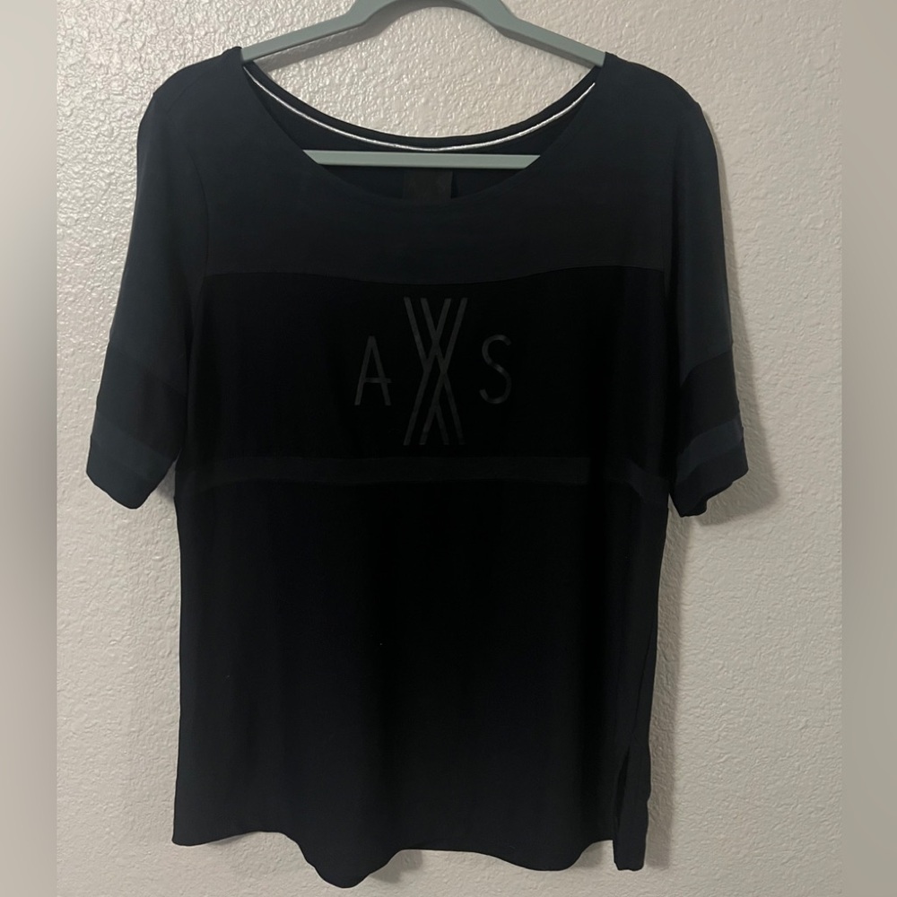 Black AXS Women's Top Large - Picture 3 of 8